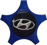 C70813BL Hyundai Veloster OEM Blue Center Cap #52960-2V000UU9